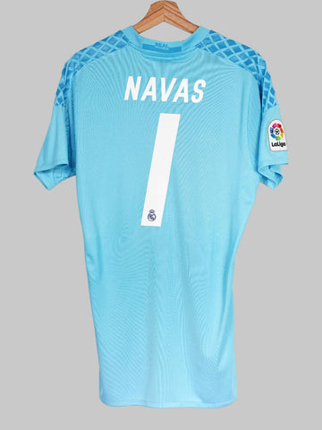 2016/17 Real Madrid Keeper Shirt (M) Navas #1