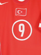 2004/05 Turkey Hakan Sukur #9 Home Shirt (L)