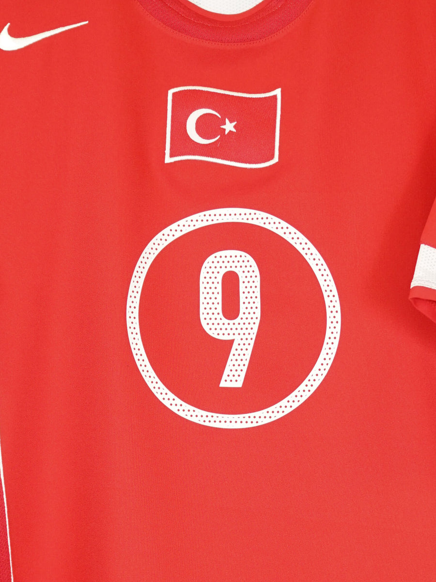 2004/05 Turkey Hakan Sukur #9 Home Shirt (L)