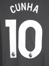 2024/25 Wolverhampton Wanderers Cunha #10 Away Shirt L/S (XL)