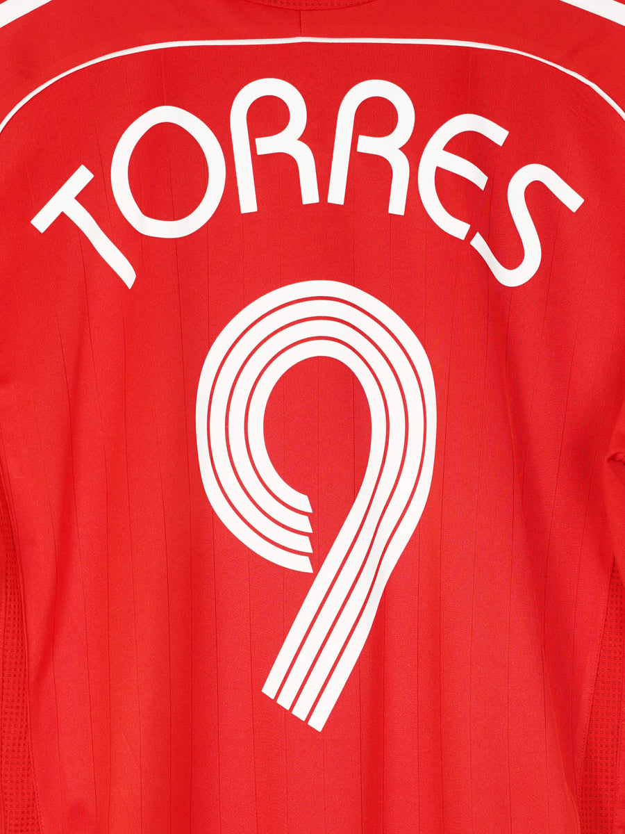 2006/8 Liverpool Torres #9 Home Shirt (L)