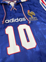 Frankreich Startseite Trikot 1996/97 Zidane #10 (XL)