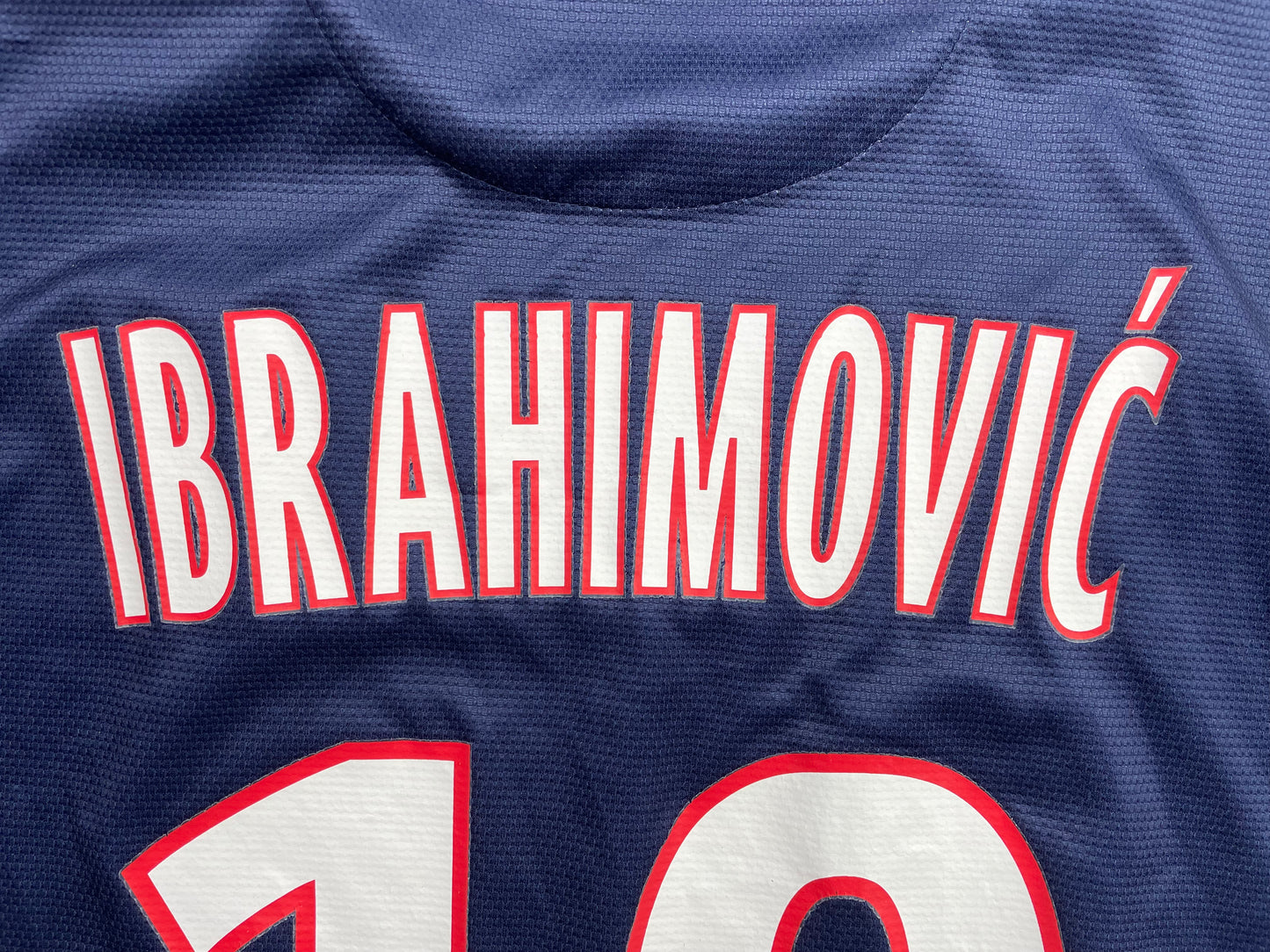 PSG Home Shirt 2013/14 Ibrahimovic #10 - 8/10 - L