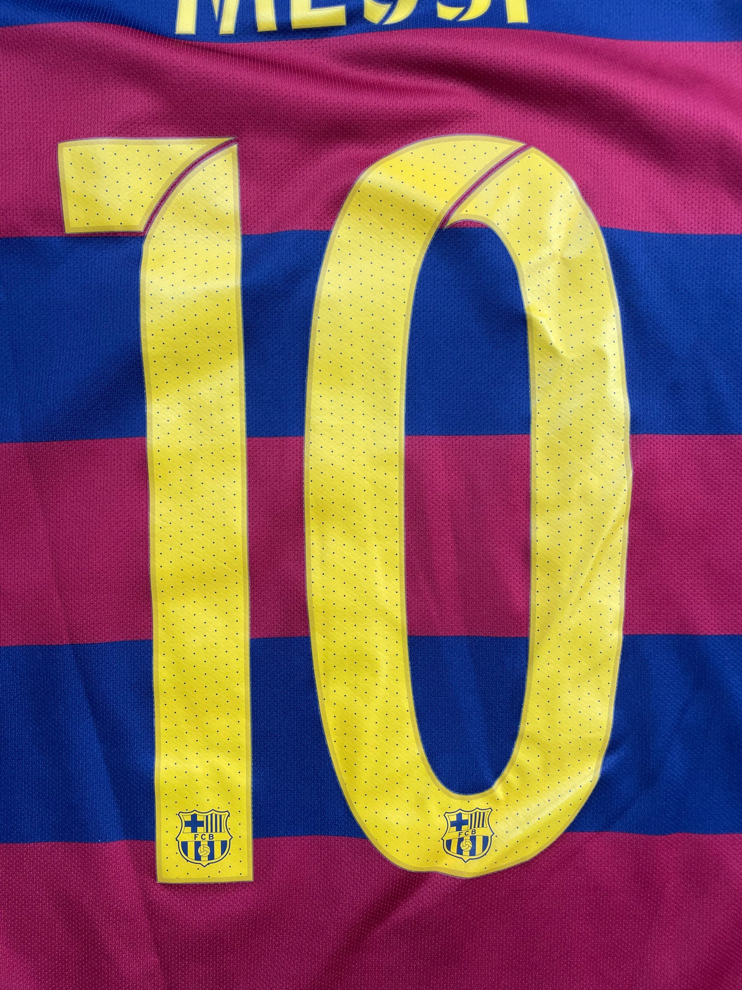 FC Barcelona 2015/16 Home Shirt Leo Messi #10 - size M