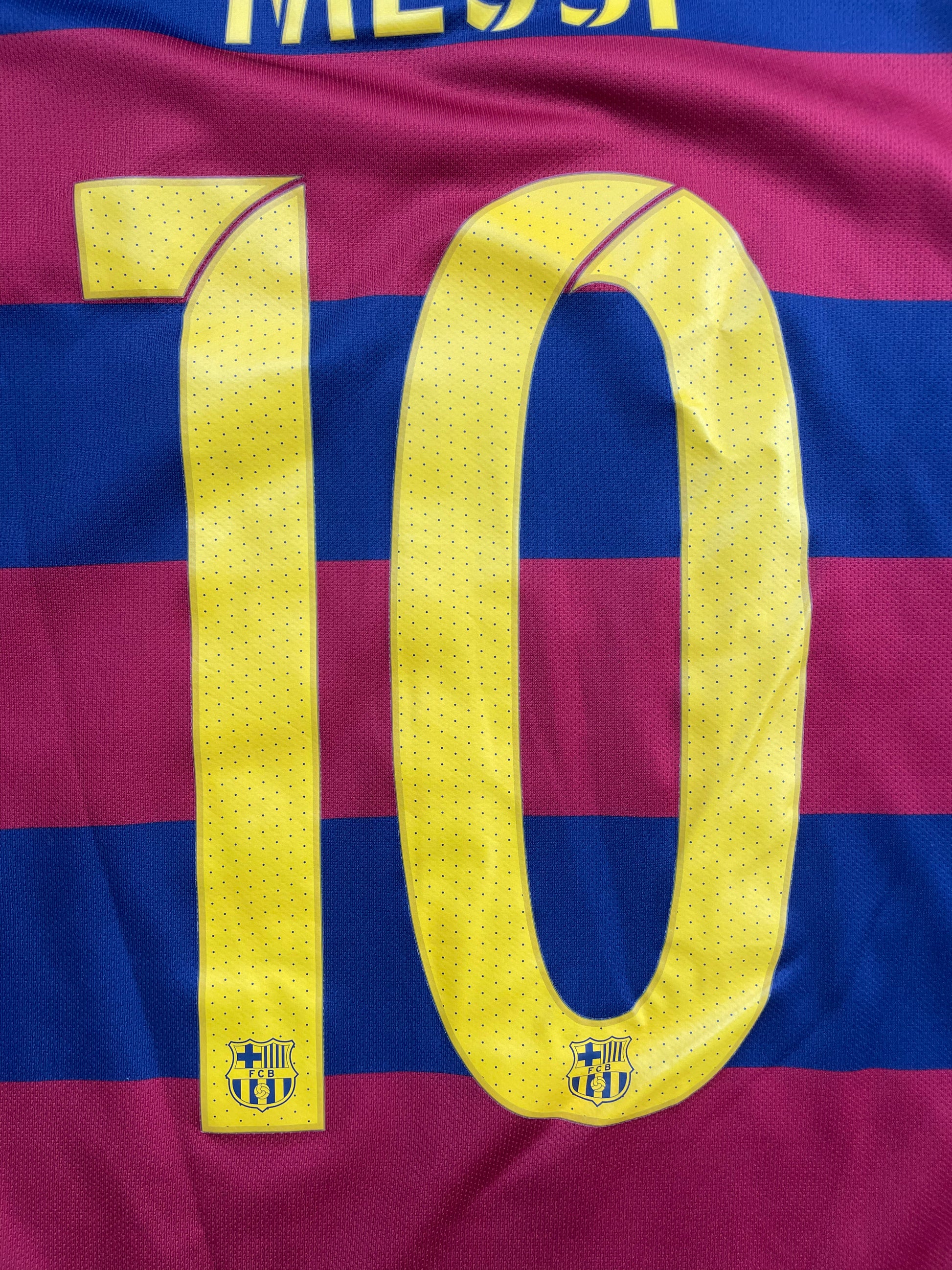 FC Barcelona 2015/16 Home Shirt Leo Messi #10 - size M