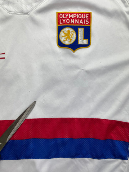 Lyon Home Shirt 2009/10 Gomis #18 - 7/10 - L