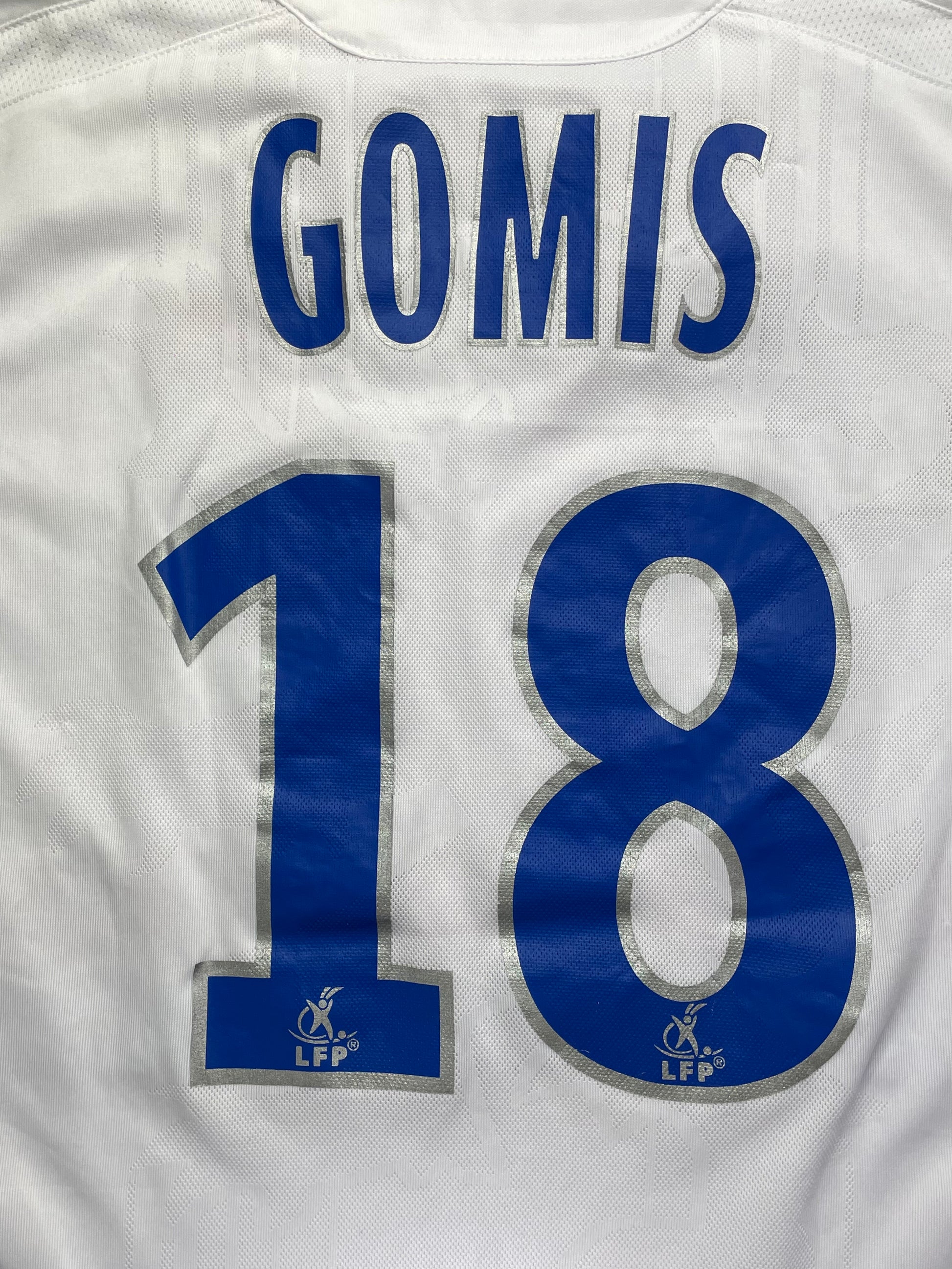 Lyon Home Shirt 2009/10 Gomis #18 - 7/10 - L