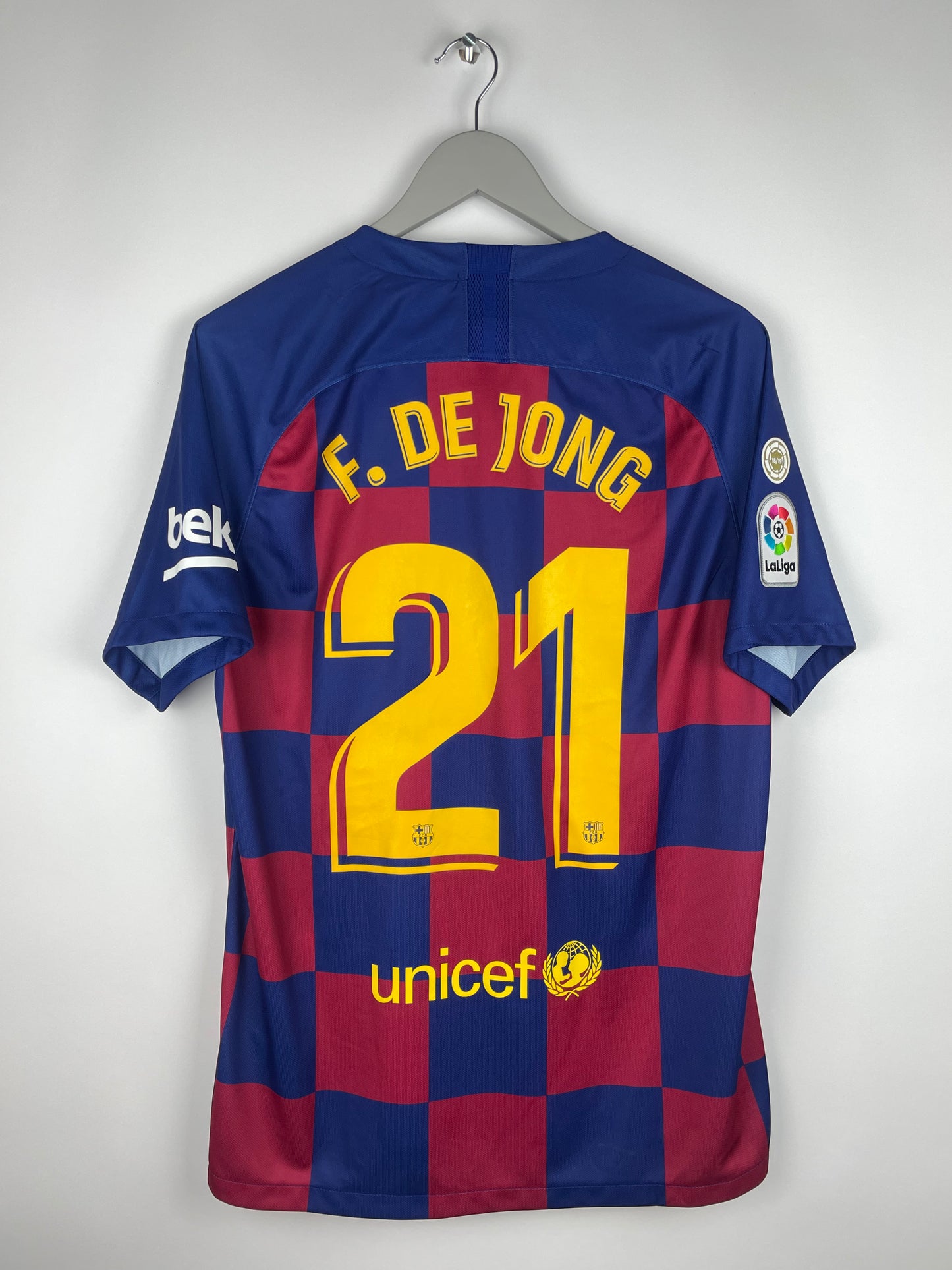 FC Barcelona Thuisshirt 2019/20 Frenkie de Jong #21 - 10/10 - L