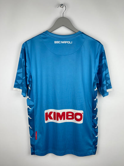 Napoli Home Shirt 2018/19 - 8/10 - M