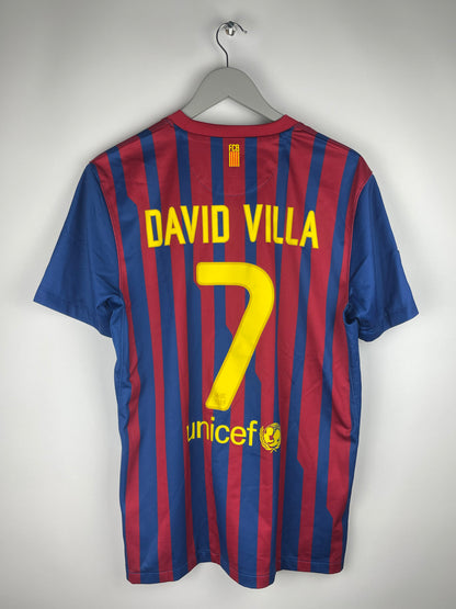 FC Barcelona thuisshirt 2011/12 David Villa #7 - M