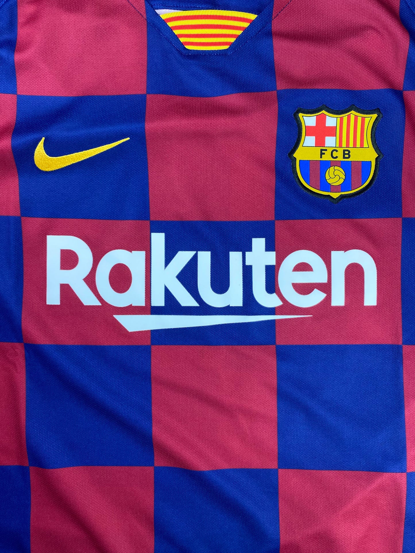 FC Barcelona Home Shirt 2019/20 Frenkie de Jong #21 - 10/10 - L