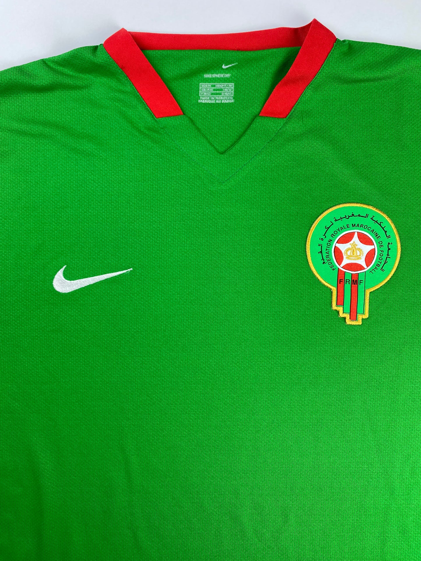 Morocco Home Shirt 2006/7 - 8/10 - M