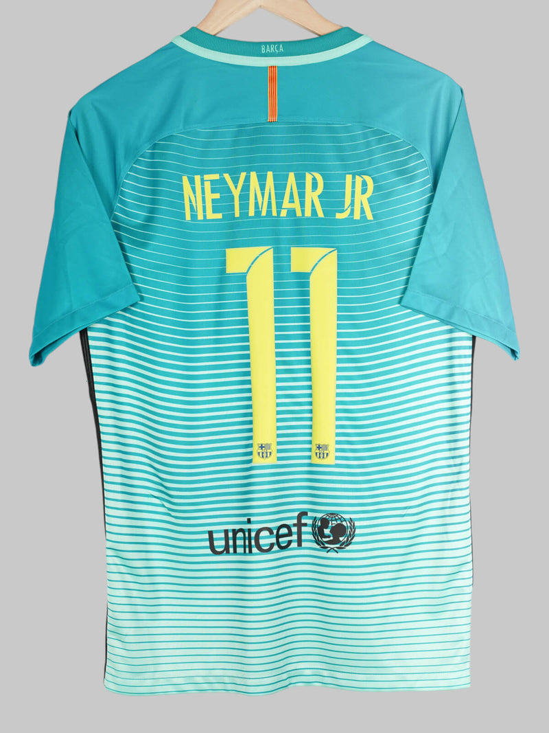 2016/17 Barcelona Neymar Jr #11 Third Shirt (M)