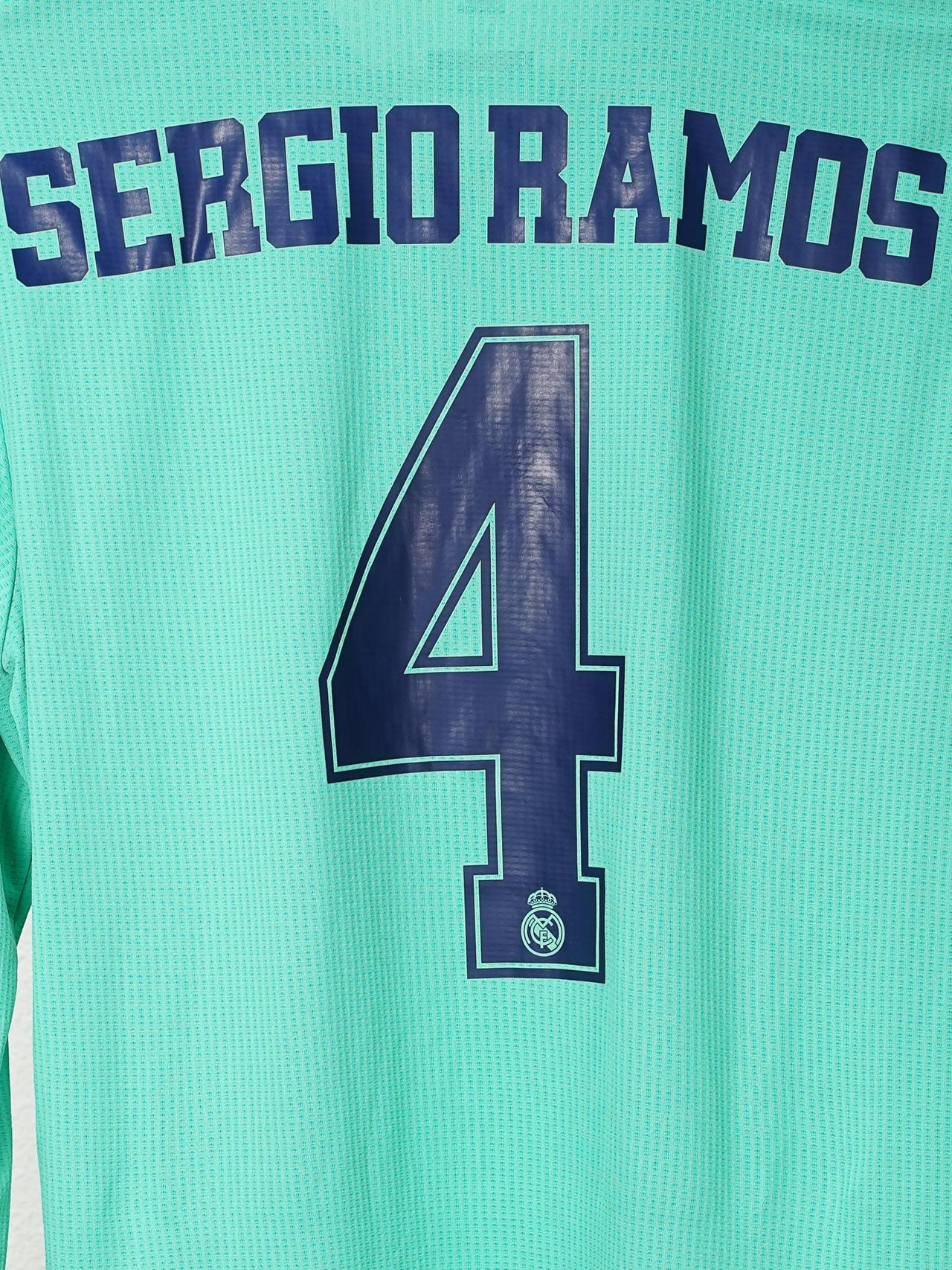 Real Madrid Third Shirt L/S 2019/20 Sergio Ramos #4 Player Issue (M)