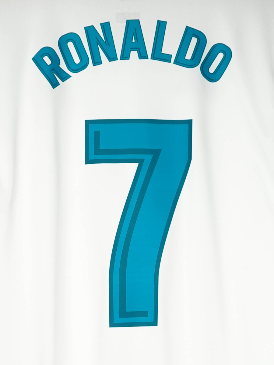 2017/18 Real Madrid Ronaldo #7 Home Shirt (L)