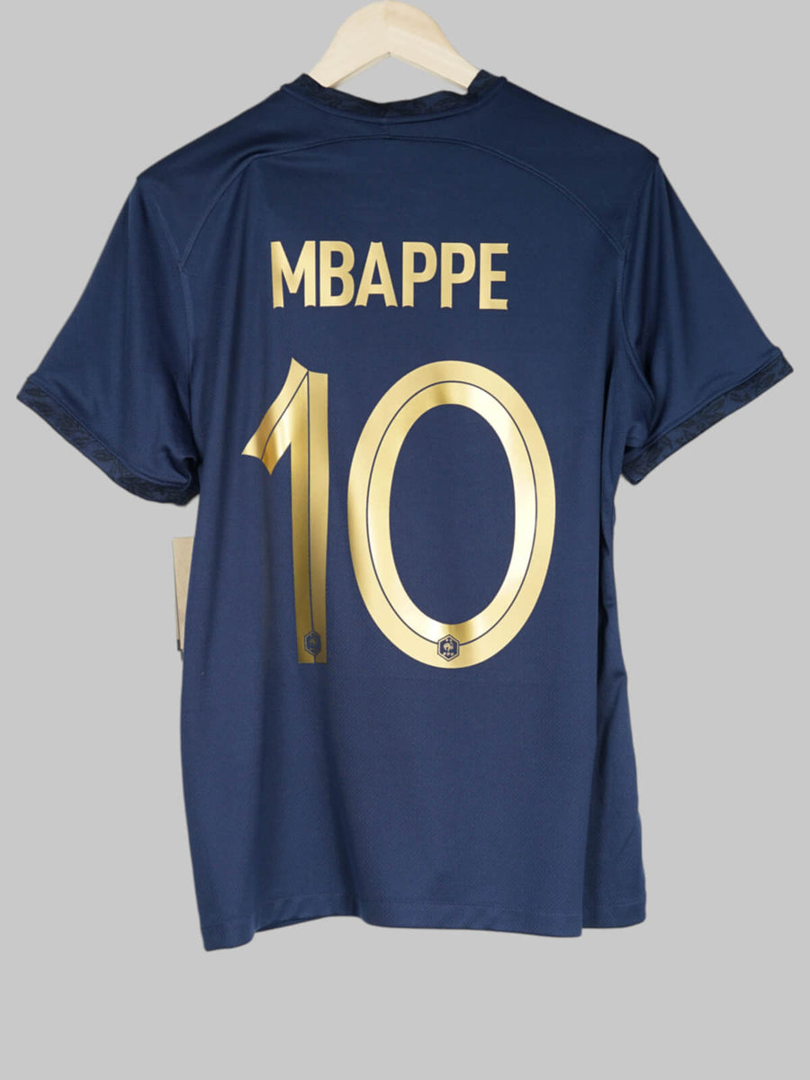 2022/23 France Mbappe #10 Home Shirt BNWT (Women's XL)