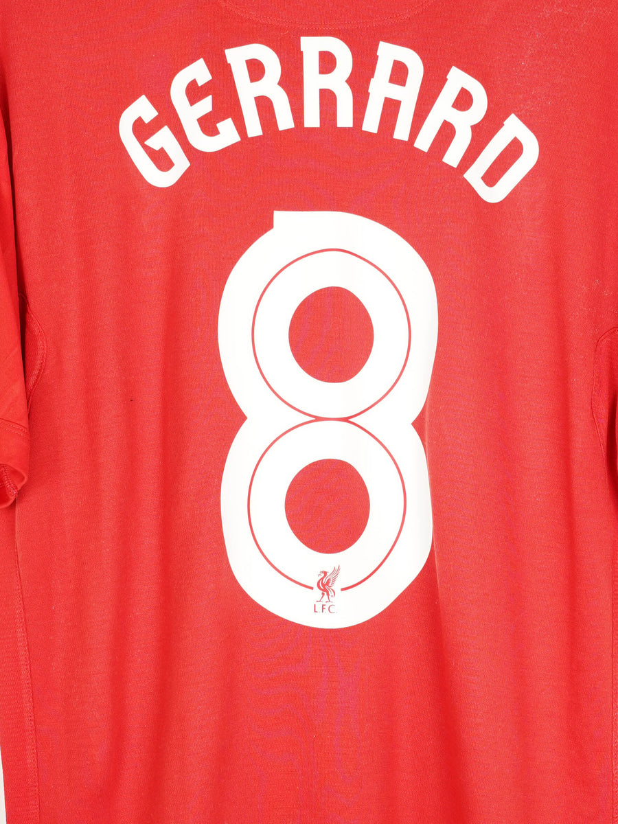 2012/13 Liverpool Gerrard #8 Home Shirt (L)