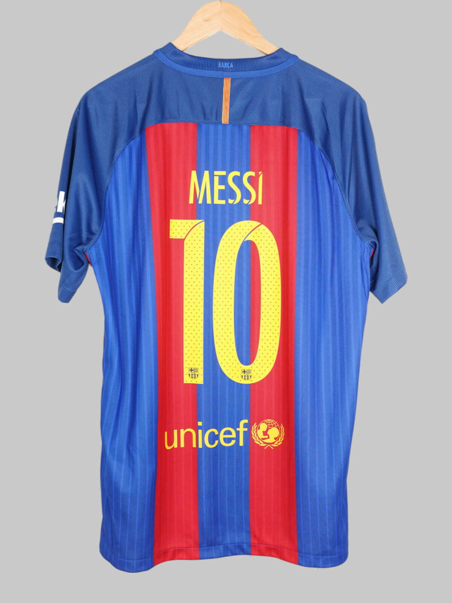 2016/17 FC Barcelona Messi #10 Home Shirt (L)