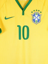 2014/15 Brazil Neymar Jr #10 Home Shirt (M)