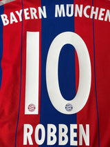 2014/15 Bayern Munich Robben #10 Home Shirt (L)