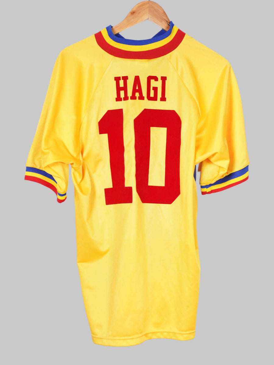 1994/96 Romania Hagi #10 Home Shirt (M)