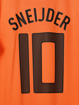 2010/11 Netherlands Sneijder #10 Home Shirt (XL)