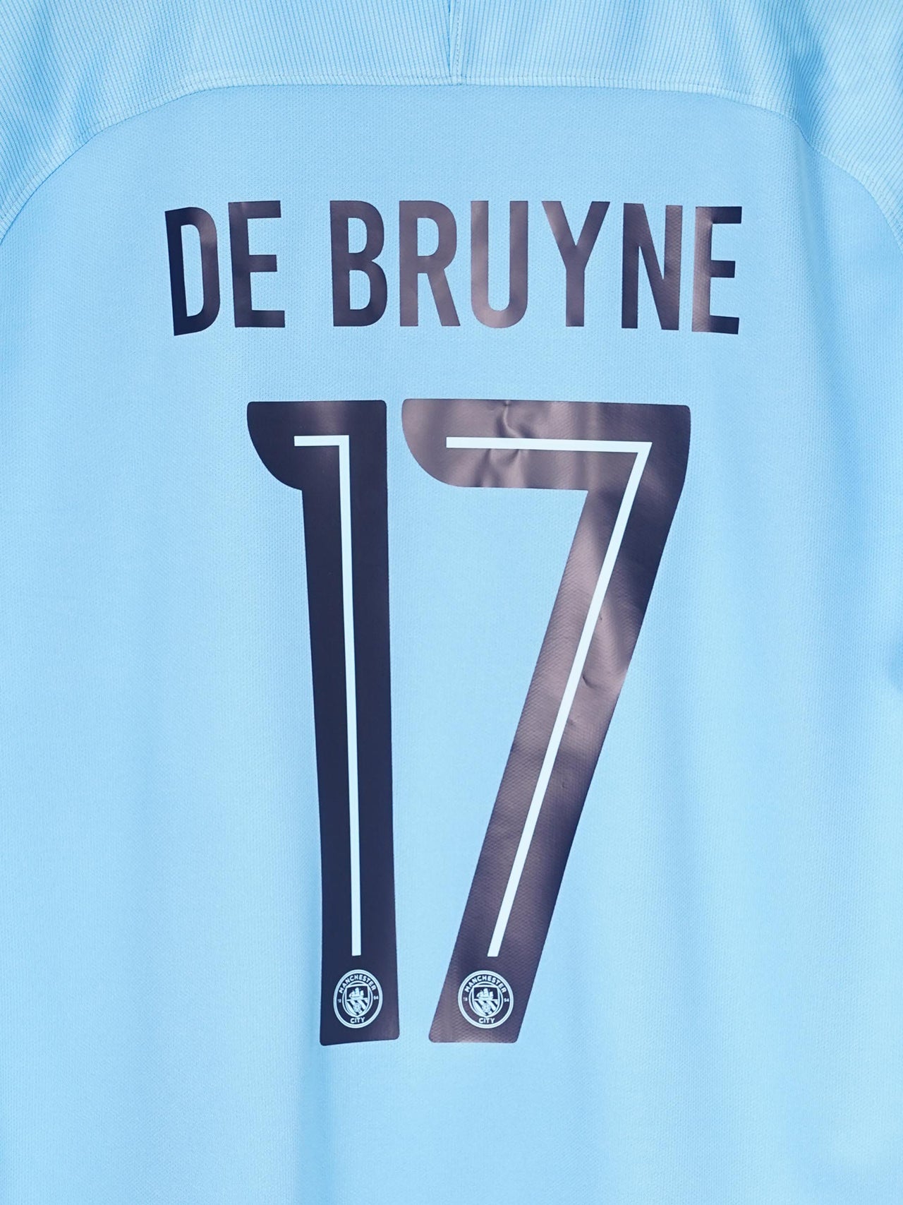 Manchester City Home Shirt 2017/18 De Bruyne #17 (L)