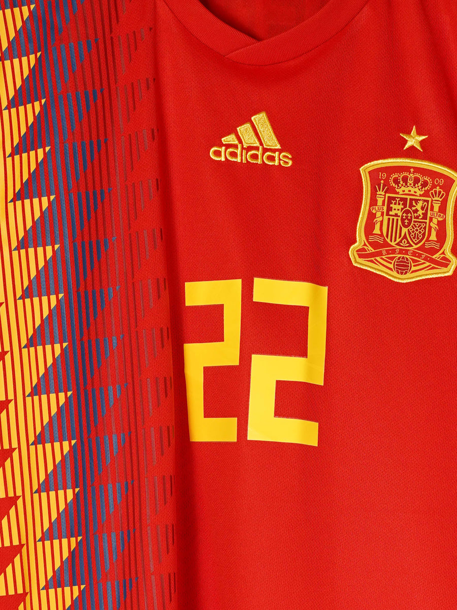 2018/19 Spain Isco #22 Home Shirt (XL)