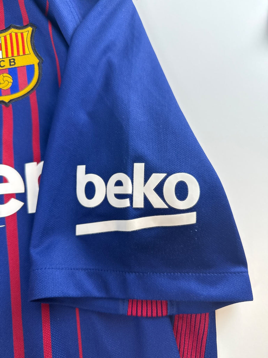 2017/18 Barcelona Messi #10 Home Shirt (L)