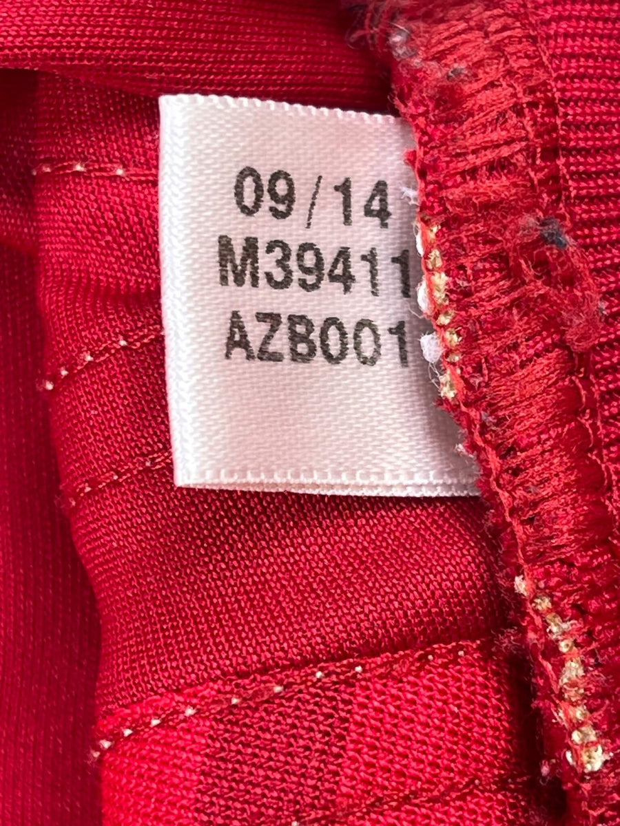 2014/15 Spain A.Iniesta #6 Home Shirt (L)