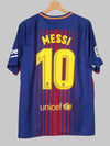 2017/18 Barcelona Messi #10 Camiseta Local (L) Nike
