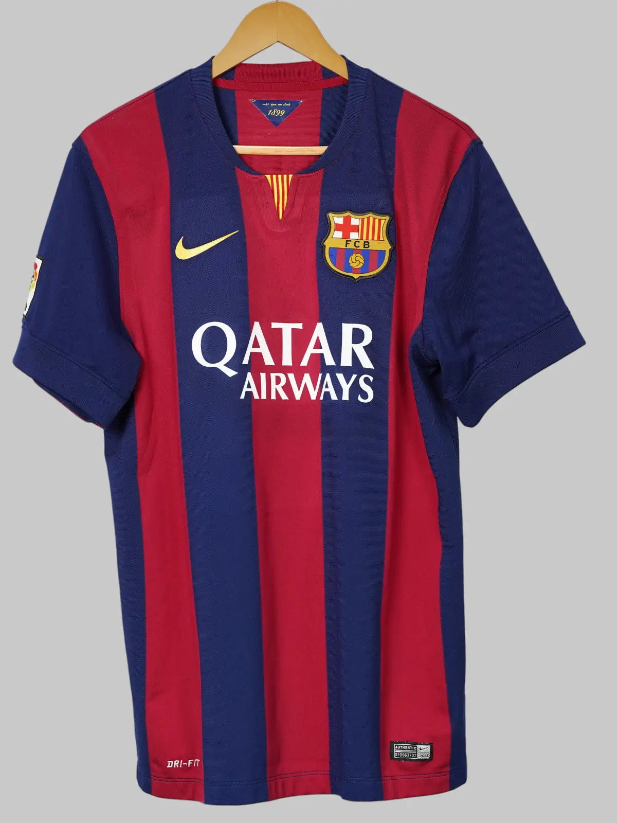 FC Barcelona Home Shirt 2014/15 Suarez #9 (L)
