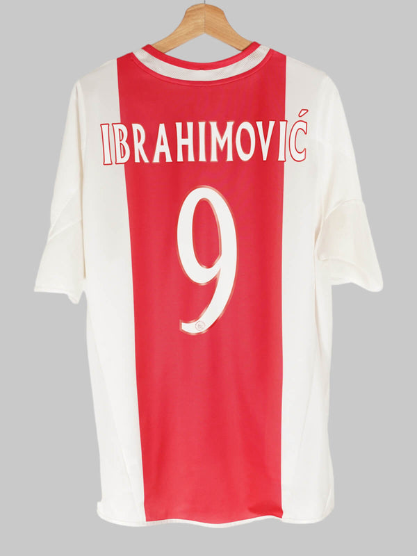 2004/05 Ajax Ibrahimovic #9 Camiseta Local (L) Adidas