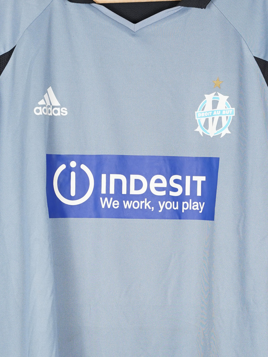 2003/4 Marseille Mido #9 Third Shirt L/S Match Worn/Issued (XL)
