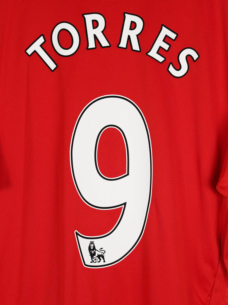 2008/9 Liverpool Torres #9 Home Shirt (XL)