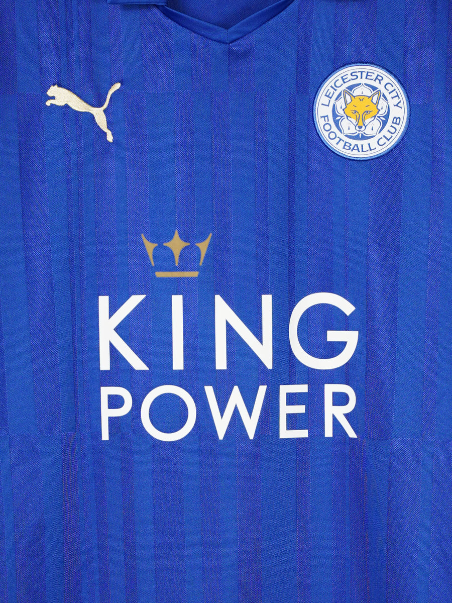 2016/17 Leicester City Vardy #9 Home Shirt (L)