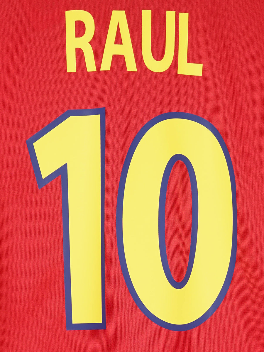 2000/1 Spain Raul #10 Home Shirt (L)