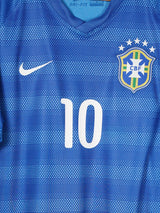 2014/15 Brazil Neymar Jr #10 Away Shirt (L)