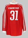 2006/07 Bayern Munich Schweinsteiger #31 Heimtrikot L/S Player Issue (XL) Adidas