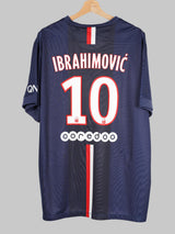 2014/15 PSG Ibrahimovic #10 Home Shirt (XXL)