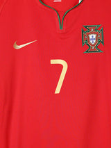 2008/09 Portugal Ronaldo #7 Home Shirt (M)
