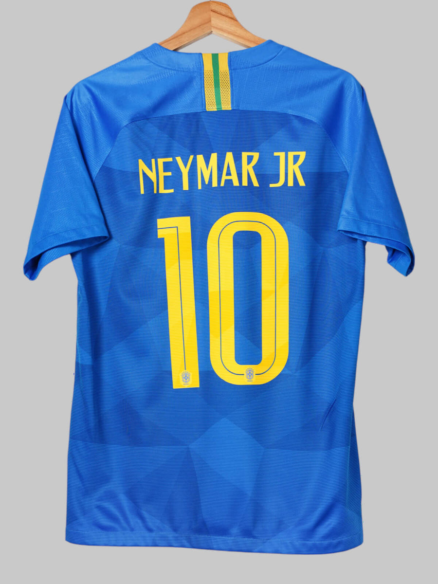 2018/19 Brazil Neymar Jr #10 Away Shirt (M)