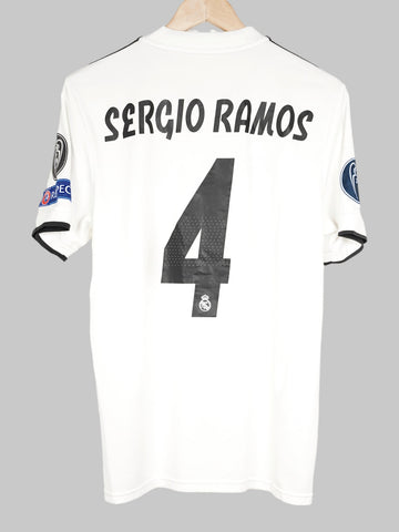 2018/19 Real Madrid Ramos #4 Home Shirt (M)