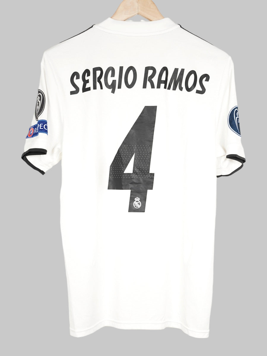 2018/19 Real Madrid Ramos #4 Home Shirt (M)