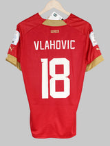 2022/23 Serbia Home Shirt Vlahovic #18 (M)