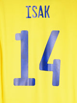 2020/21 Sweden Isak #14 Home Shirt (L)