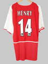 2002/04 Arsenal Henry #14 Home Shirt (XL) Nike
