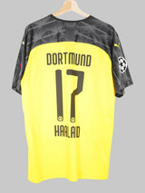 2019/20 Borussia Dortmund Haaland #17 UCL Home Shirt (XL)