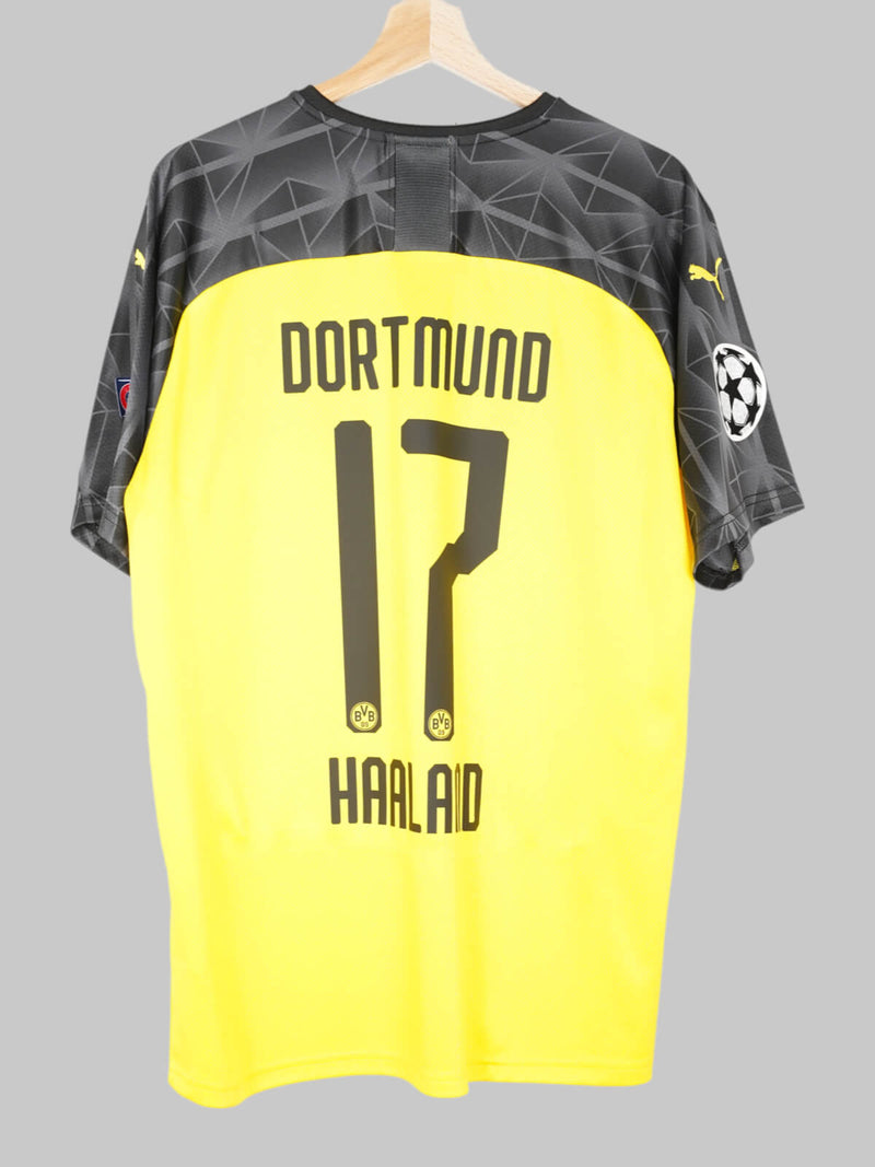 2019/20 Borussia Dortmund Haaland #17 UCL Home Shirt (XL)