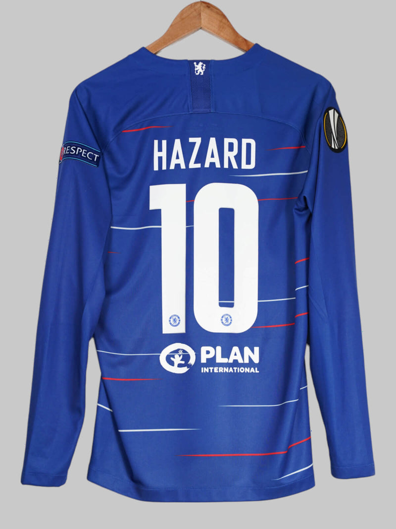 2018/19 Chelsea Hazard #10 Home Shirt L/S (M)